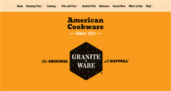 Desktop Screenshot of graniteware.com